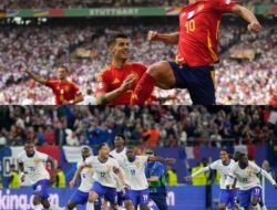 Spanyol Tumbangkan Jerman, Prancis Singkirkan Portugal dalam Laga Perempat Final Euro 2024