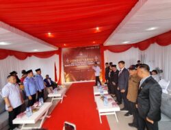 Melangkah Penuh Do’a dari Masjid, Pasangan ARB Mendaftar ke KPU Tanah Bumbu