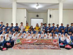 Siswa SMPN 1 Angsana Dapatkan Pelatihan Penanggulangan Bencana dari BPBD