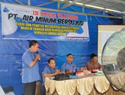 PT. Air Minum Bersujud Gelar Inhouse Training untuk Peningkatan Kompetensi Karyawan