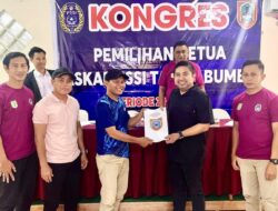 Bang Dhin Pimpin Lagi Askab PSSI Tanbu, Prioritaskan Talenta Muda Lokal