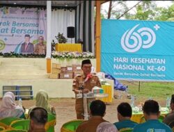 Hari Kesehatan Nasional di Tanah Bumbu, Bupati Zairullah Ajak Masyarakat Utamakan Hidup Sehat