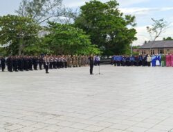 Wakapolres Tanah Bumbu Pimpin Upacara Hari Pahlawan di Makam Mattone Pagatan