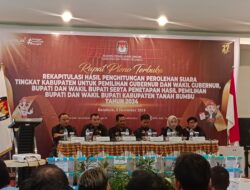 Rapat Pleno Rekapitulasi Suara Pilkada 2024 di Tanah Bumbu Resmi Dimulai 