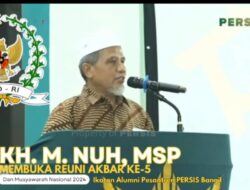 Reuni Akbar ke-5 Ikatan Pesantren Persis Bangil, Muhammad Nuh: Dari Persatuan Islam untuk Umat dan Bangsa