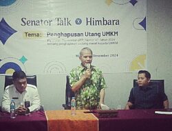 Senator DPD RI, M Nuh Dukung PP Tentang Penghapusan Piutang Macet pada UMKM