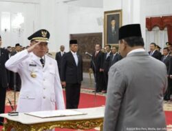 Presiden Prabowo Lantik Muhidin jadi Gubernur Kalsel Gantikan Sahbirin