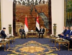 Bertemu Presiden Mesir, Prabowo Bahas Peluang Ikut Suez Canal Econimic Zone