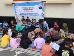 Inovasi Inspiratif Bhabinkamtibmas, Aipda Sugiman Inisiasi Perpustakaan Keliling