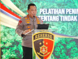Hadiri Pelatihan Penyidik Pidana Perkebunan, Kapolri: Tegaskan Arahan Presiden Prabowo