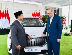 Presiden Turki Erdogan Hadiahkan Mobil Listrik Togg T10X ke Prabowo