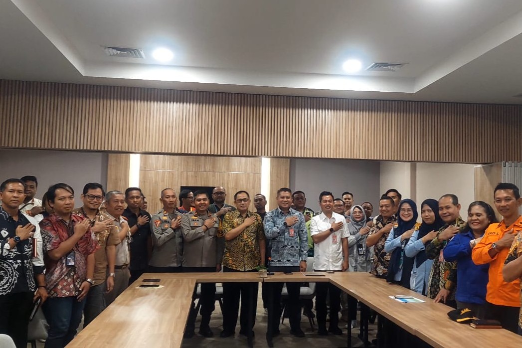 Bandara Syamsudin Noor Gelar Rakor