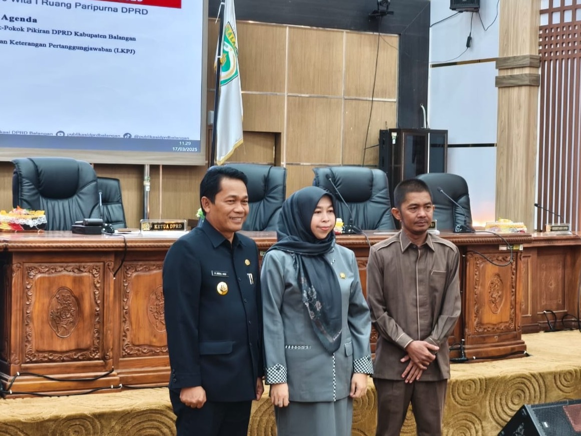 Bupati Balangan Sampaikan LKPJ 2024