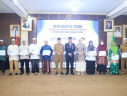 Dana Hibah Keagamaan Disalurkan, Pemkab HSS Komit Dukung Religiusitas Warga