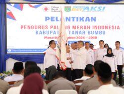 PMI Tanah Bumbu Masa Bhakti 2025–2030 Resmi Dilantik, Bupati Tegaskan Dukungan Penuh Pemerintah Daerah