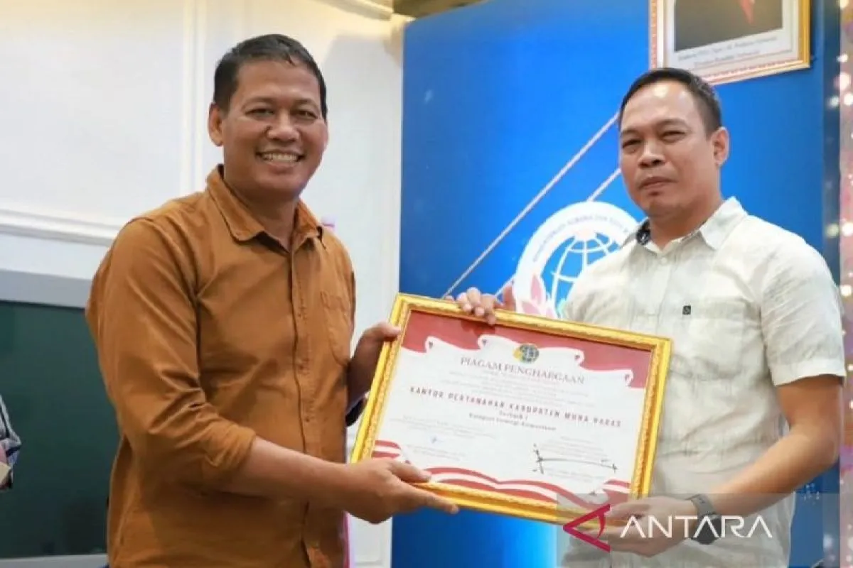 BPN Mubar penghargaan