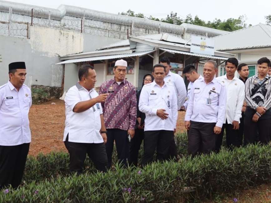Lapas Batulicin Terima Kunjungan Inspektorat