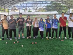Tim Gateball Kalsel Siap Berlaga di PORNAS KORPRI 2025