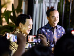Presiden Prabowo Bertemu Jokowi di Kertanegara, Bahas Isu Kebangsaan Selama Dua Jam