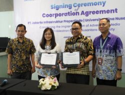 JIP dan BINUS University Kolaborasi Hadirkan Media Periklanan Digital di Kampus Kemanggisan