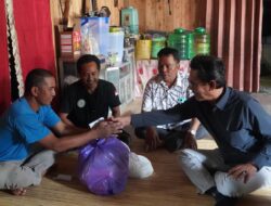 OMPL Kabupaten Balangan Gelar Aksi Sosial, Salurkan Bantuan bagi Warga Desa Mantuyan
