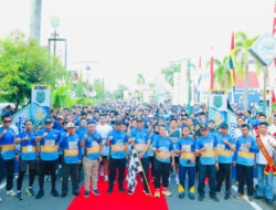 KORPRI HSU Run 2025 Meriah, Ratusan ASN Ramaikan Fun Run di Halaman Kantor Pemkab