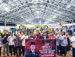 Ratusan Warga Simpang Empat Antusias Ikuti Reses Ketua DPRD Tanah Bumbu