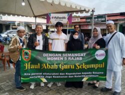 Momentum Haul Guru Sekumpul, Relawan Sahabat Banua Buka Posko Berbagi