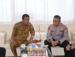 Bupati HSS Terima Silaturahmi Perdana Kapolres Baru, Perkuat Sinergi Jaga Kamtibmas