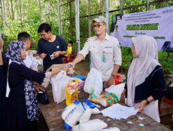 Disperindag Balangan Gelar Pasar Murah ke-99 di Telaga Purun, Kendalikan Inflasi Jelang Nataru