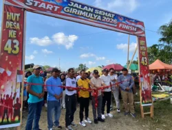 Wakil Rakyat Dapil IV Janjikan Pembangunan Sarana Olahraga di HUT ke-43 Desa Giri Mulya