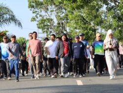 Tanah Bumbu Galakkan Hidup Sehat, ASN Ikuti Jalan Sehat