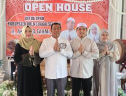 Open House Ketua DPRD HSS Jadi Ajang Konsolidasi