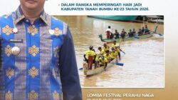Festival Perahu Naga Bupati Cup 2026 Meriahkan Pantai Pagatan