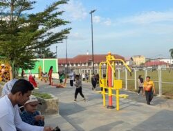 Aktivitas Warga di Jogging Track Martasura Meningkat, Bapperida Sebut Paringin Kian Berkembang