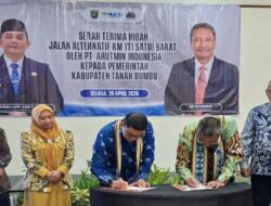 Pemkab Tanah Bumbu Terima Hibah Jalan Alternatif dari Arutmin