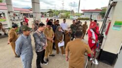 Sidak SPBU di Balangan, Pemkab dan DPRD Pastikan Takaran BBM Sesuai Standar