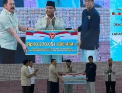 Prabowo Antusias Hadiri Penyerahan Uang Sitaan, Sebut Total Setoran ke Kas Negara Capai Rp40 Triliun