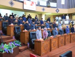 DPRD Tanah Bumbu Gelar Paripurna Jawaban Bupati atas Pandangan Fraksi Terkait Perubahan Perda BPD
