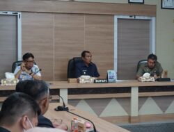 Bupati HSS Pimpin Rapat Percepatan Penyerapan Anggaran
