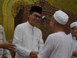 Wabup Balangan Doakan Calon Jemaah Haji dalam Salat Hajat Bersama di Masjid Agung Al-Akbar