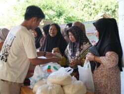 Pasar Murah Disperindag Balangan Diserbu Warga Desa Mihu