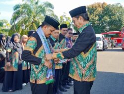Wabup Balangan Lepas 130 Kafilah Ikuti MTQ Nasional XXXVII di Barito Kuala