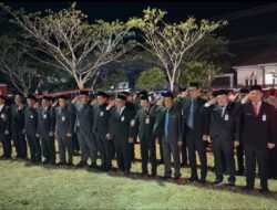 Bupati Tanah Bumbu Hadiri Renungan Suci dan Ziarah Makam Pahlawan Sambut HUT ke-81 RI