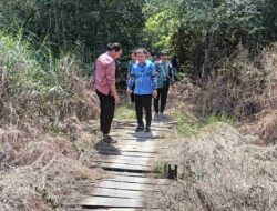 Dinas PUPR Balangan Survei Jembatan Rusak di Muara Ninian, Pembangunan Diusulkan 2027