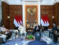 Prabowo Terima Wakil Menteri Perang AS