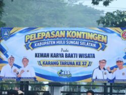 Bupati HSS Lepas 577 Peserta Karang Taruna Ikuti KKBWKT 2026