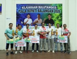 Piala Bupati Balangan Jadi Ajang Cetak Atlet Bulutangkis Potensial
