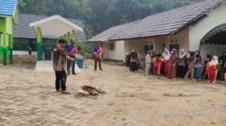 BPBD Balangan Edukasi Siswa SLB Negeri soal Mitigasi Kebakaran