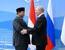 Prabowo Minta Maaf kepada Putin karena Absen di Agenda ASEAN-Rusia